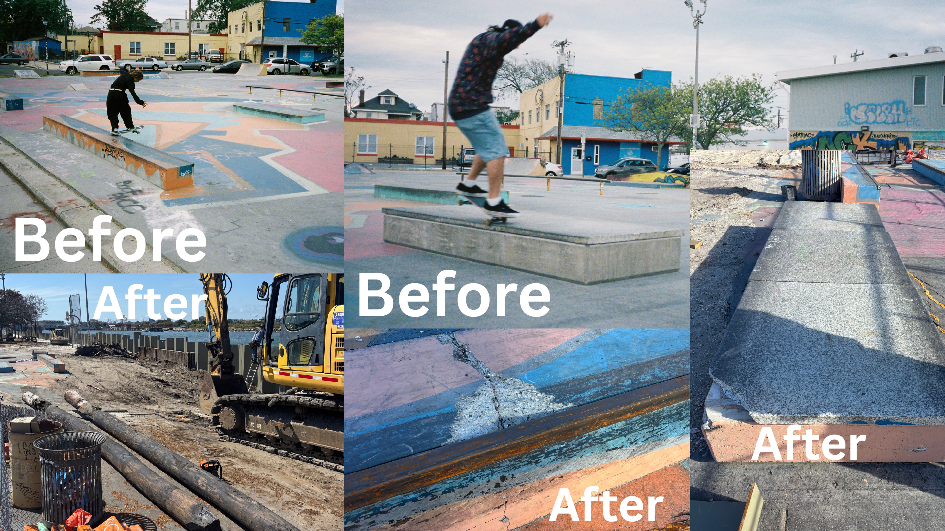 Back SOV Skatepark Damage Sparks Call for Protection