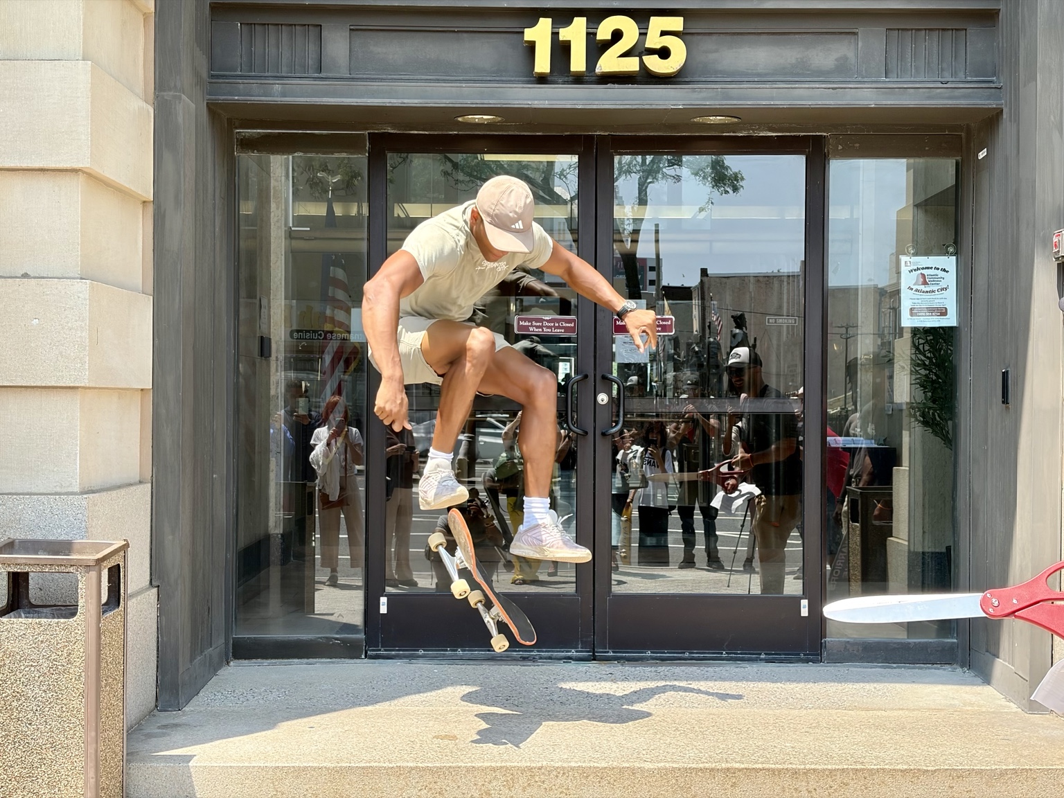 Skate AC headquarters ribbon cutting at 1125 Atlantic Avenue in Atlantic City