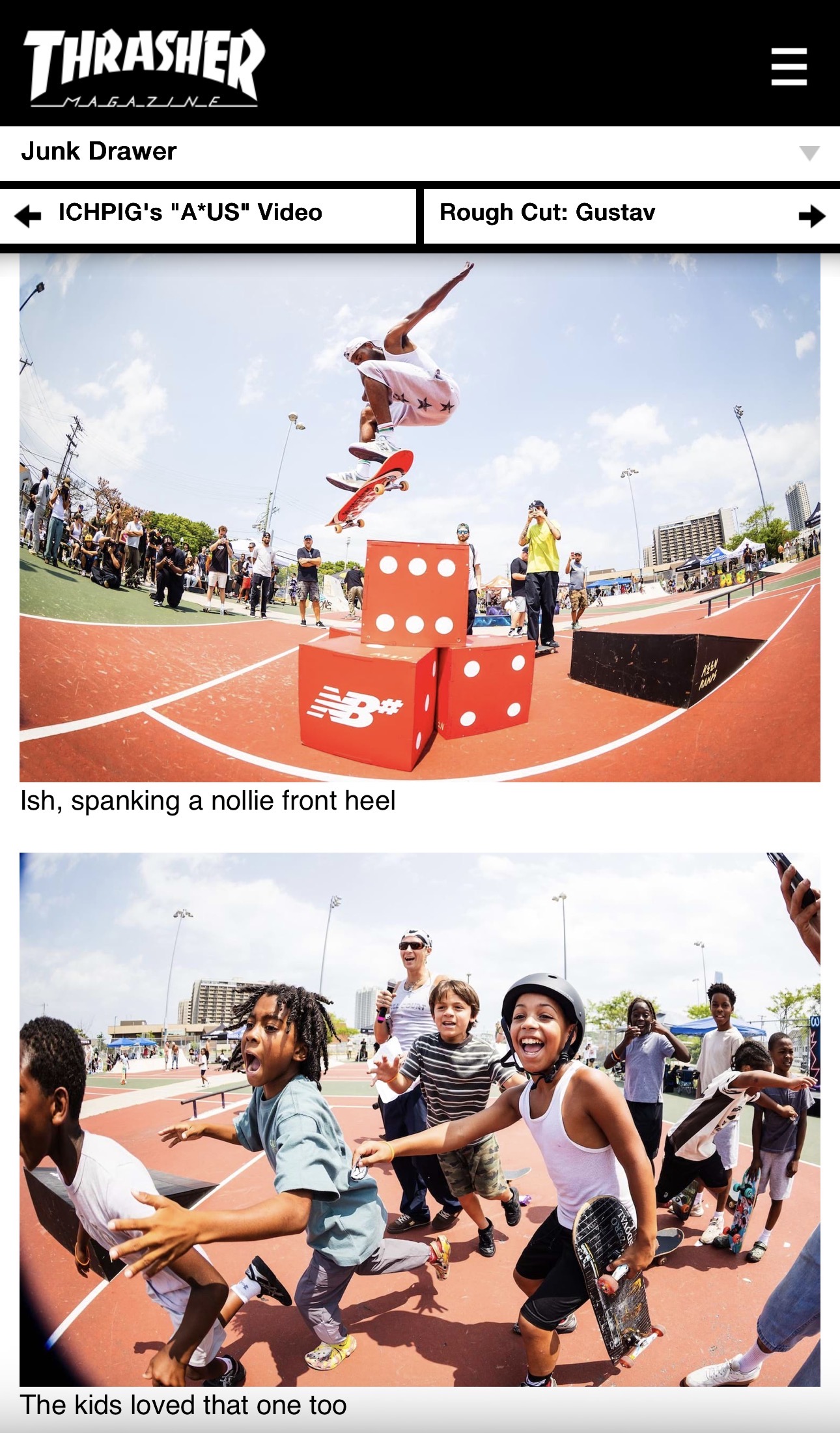 Skateboarders and community members at Skate AC Uptown Takeover 2026 in Atlantic City